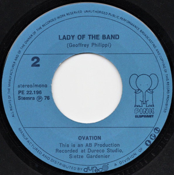Ovation (5) : Hey Mama (7")