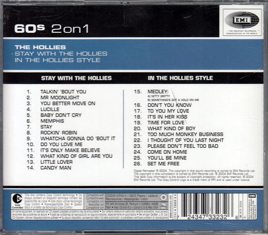 The Hollies : Stay With The Hollies / In The Hollies Style (CD, Comp, Mono, RM, Cop)