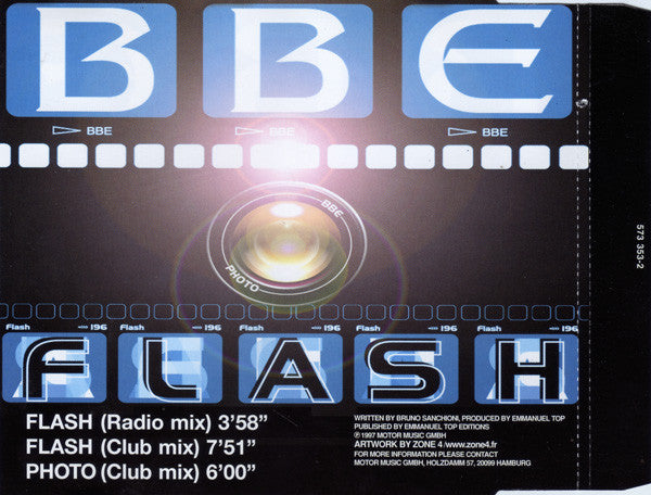 B.B.E. : Flash (CD, Maxi)