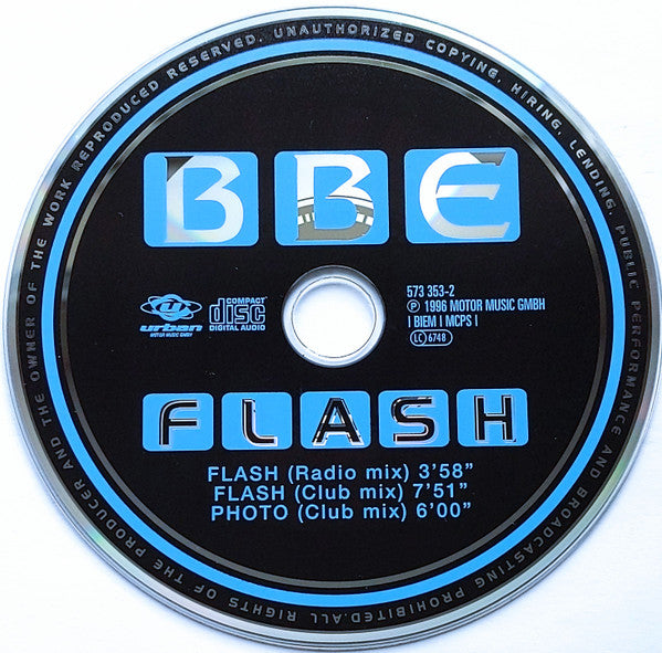 B.B.E. : Flash (CD, Maxi)