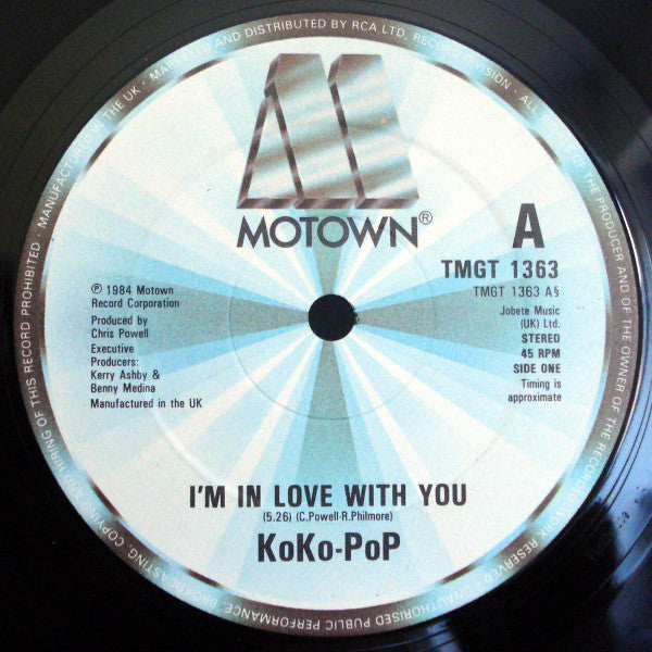 KoKo-PoP : I'm In Love With You (12")