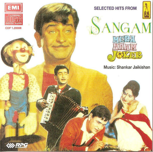 Shankar-Jaikishan : Selected Hits From Sangam / Mera Naam Joker (CD, Comp)
