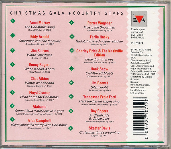 Various : Christmas Gala - Country Stars (CD, Comp)