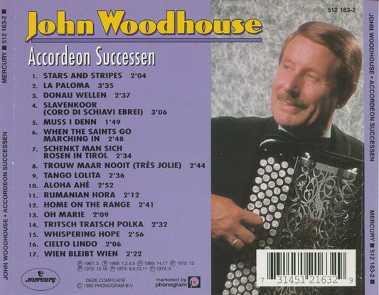 John Woodhouse : Accordeon Successen (CD, Comp)