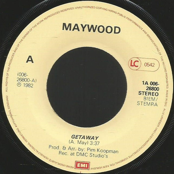 Maywood : Getaway (7", Single)