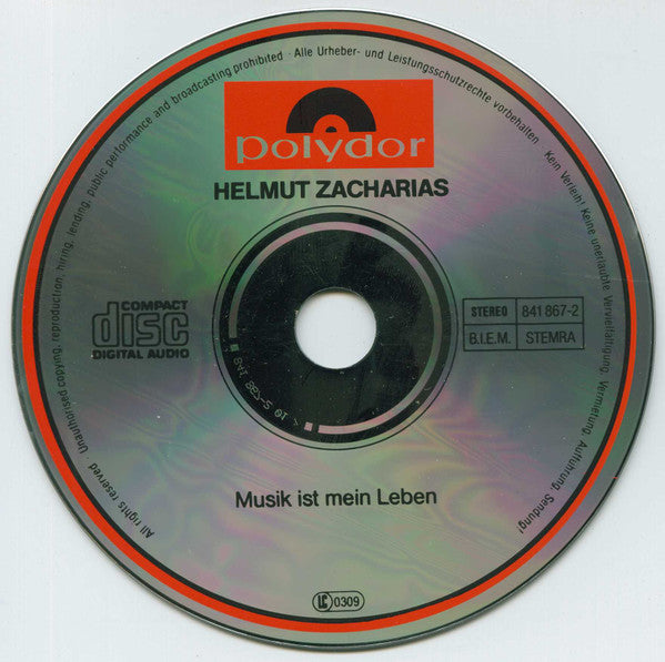 Helmut Zacharias : Musik Ist Mein Leben (CD, Comp)