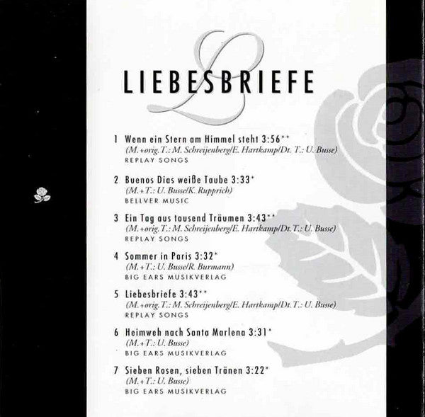 Frans Bauer : Liebesbriefe (CD, Album)