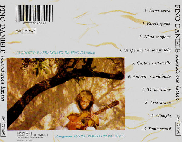 Pino Daniele : Mascalzone Latino (CD, Album)