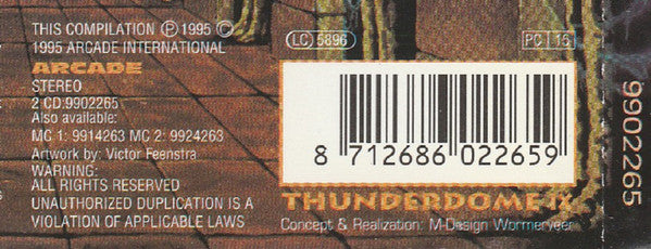 Various : Thunderdome IX (The Revenge Of The Mummy) (2xCD, Comp, M/Print)