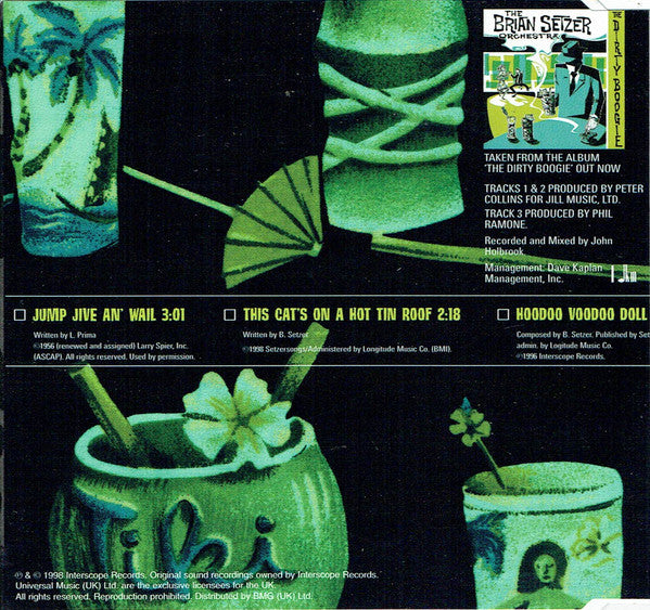 Brian Setzer Orchestra : Jump Jive An' Wail (CD, Single)
