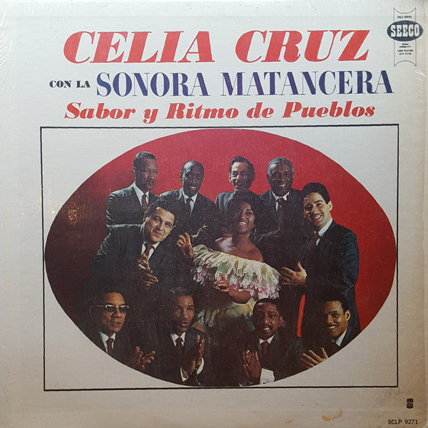 Celia Cruz Con La Sonora Matancera : Sabor Y Ritmo De Pueblos (LP, Album, RP)