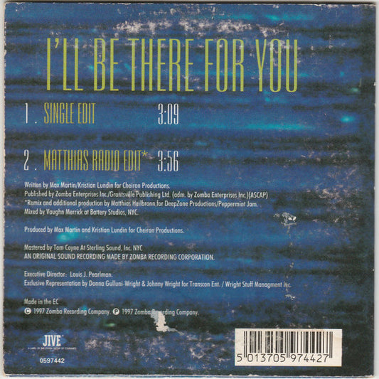 Solid HarmoniE : I'll Be There For You (CD, Single)