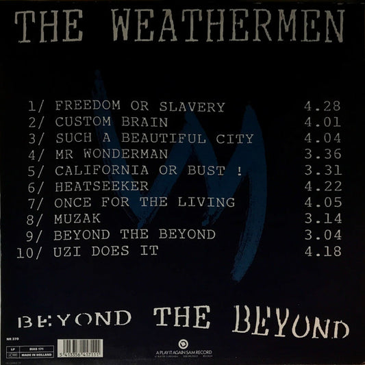 The Weathermen : Beyond The Beyond (LP, Album)