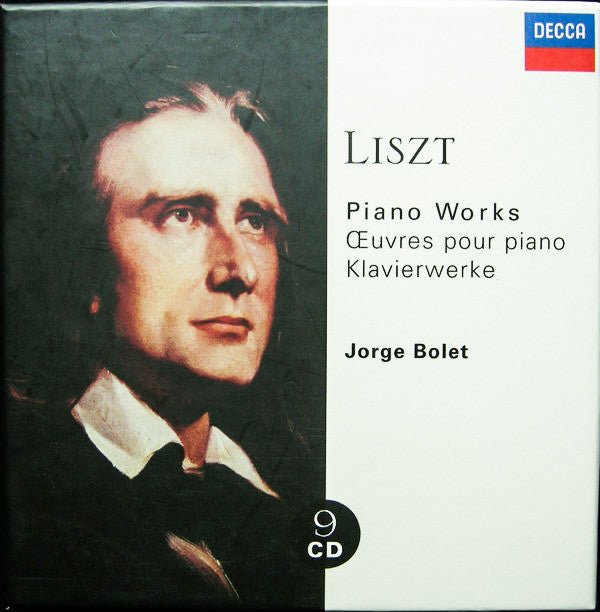 Franz Liszt, Jorge Bolet : Piano Works = Œuvres Pour Piano = Klavierwerke (9xCD + Box, Comp)