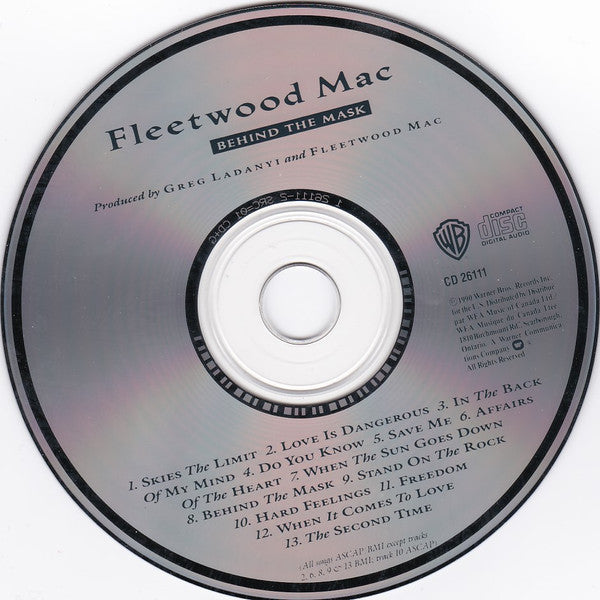 Fleetwood Mac : Behind The Mask (CD+G, Album)