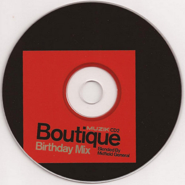 Midfield General : Boutique Birthday Mix (CD, Mixed)