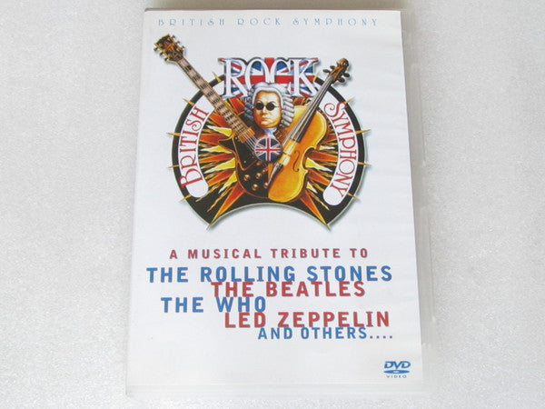 British Rock Symphony : A Musical Tribute To The Rolling Stones, The Beatles, The Who, Led Zeppelin And Others... (DVD-V, RE, PAL)