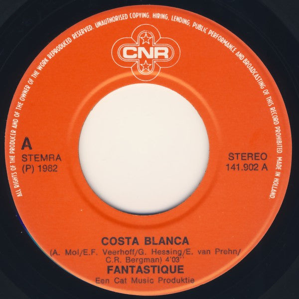 Fantastique : Costa Blanca (7", Single)