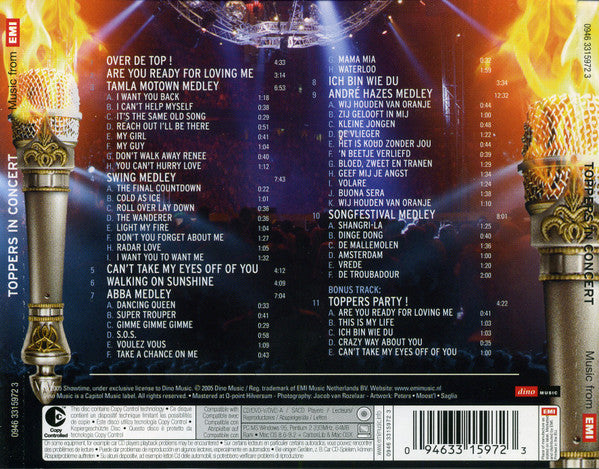 Toppers : Toppers In Concert (CD, Album, Copy Prot.)