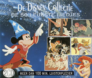 Various : De Disney Collectie - De 50 Leukste Liedjes (2xCD, Comp)