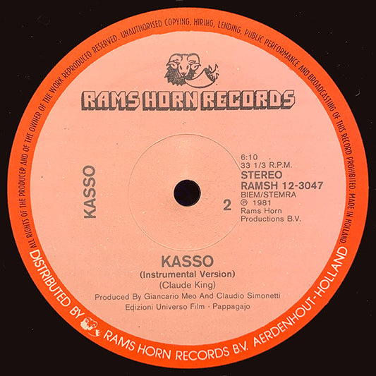 Kasso : Kasso (12")