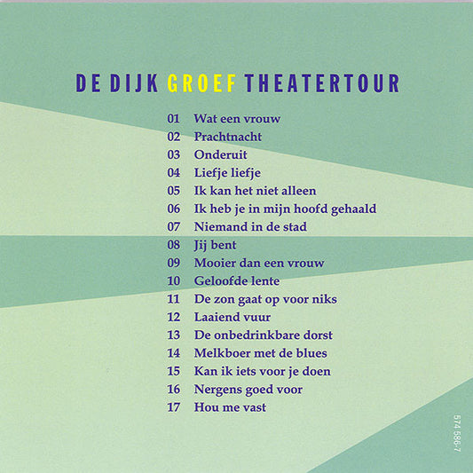 De Dijk : Groef (CD, Album)