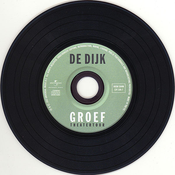 De Dijk : Groef (CD, Album)
