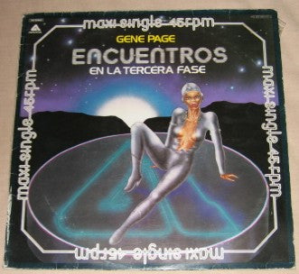 Gene Page : Encuentros En La 3ª Fase (12", Maxi)