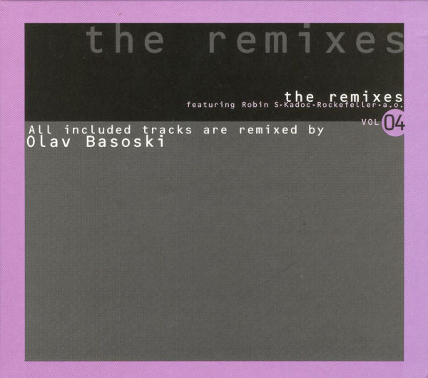 Olav Basoski : The Remixes Vol 04 (CD, Comp)