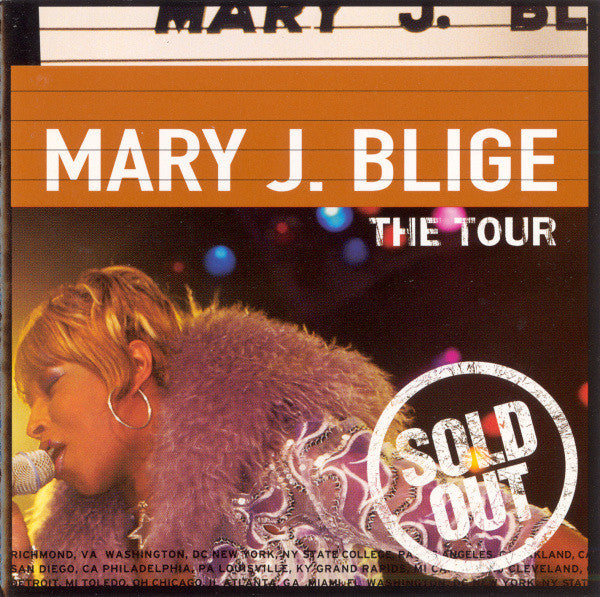Mary J. Blige : The Tour (CD, Album, Club)