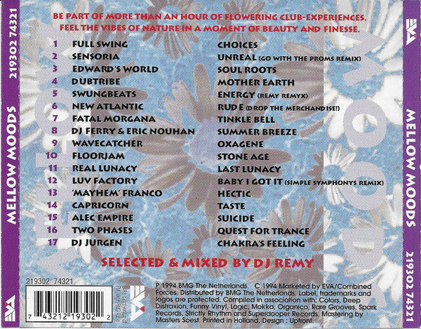 Various : Mellow Moods: Knowledge Of Nature (CD, Comp, Mixed)