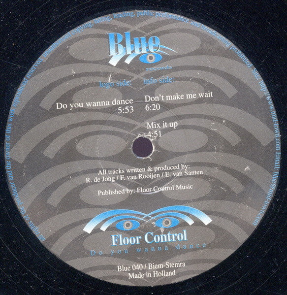 Floor Control (2) : Do You Wanna Dance (12")