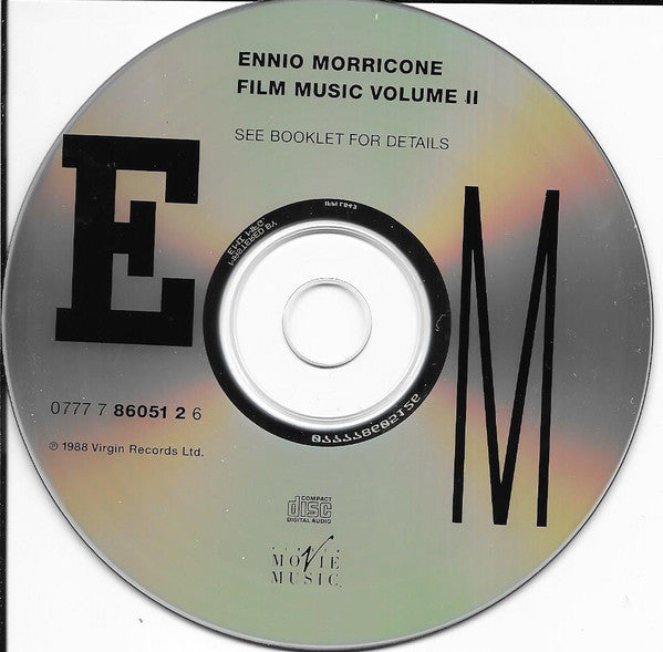 Ennio Morricone : Film Music Volume II (CD, Comp, RE)
