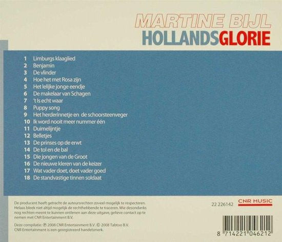 Martine Bijl : Martine Bijl (CD, Comp)
