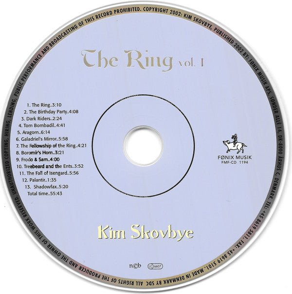 Kim Skovbye : The Ring Vol. 1 (CD, Album)