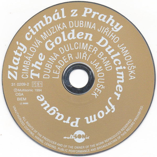 Cimbálová Muzika Dubina / Jiří Janoušek (3) : The Golden Dulcimer from Prague (CD, Album)