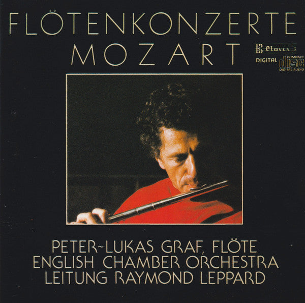 Wolfgang Amadeus Mozart, Peter-Lukas Graf, English Chamber Orchestra, Raymond Leppard : Flötenkonzerte (CD, Album)