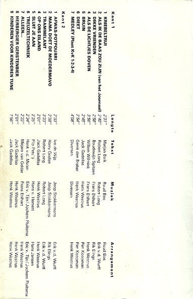 Kinderen voor Kinderen : Kinderen Voor Kinderen 5 (Cass, Album)