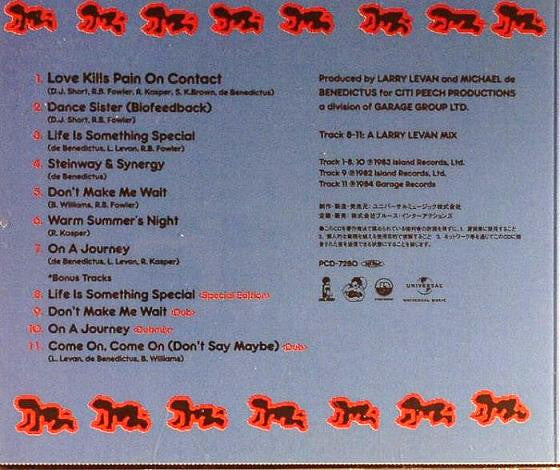 Peech Boys : Life Is Something Special (CD, Album, RE)