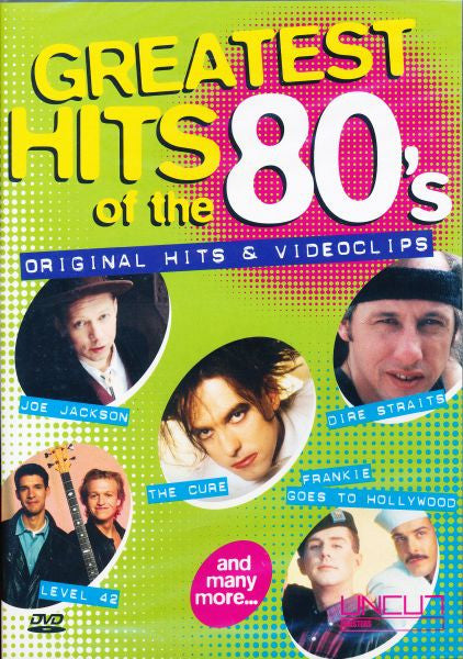 Various : Greatest Hits Of The 80's (DVD-V, PAL, Reg)