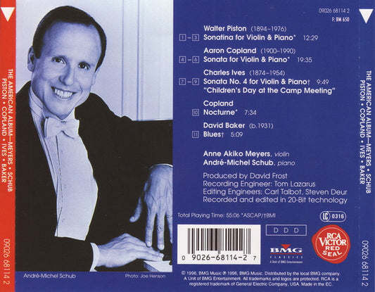 Anne Akiko Meyers, Andre-Michel Schub : The American Album (CD, Album)