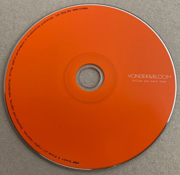 Vonder & Bloom : Follow You Back Home (CD, Album)