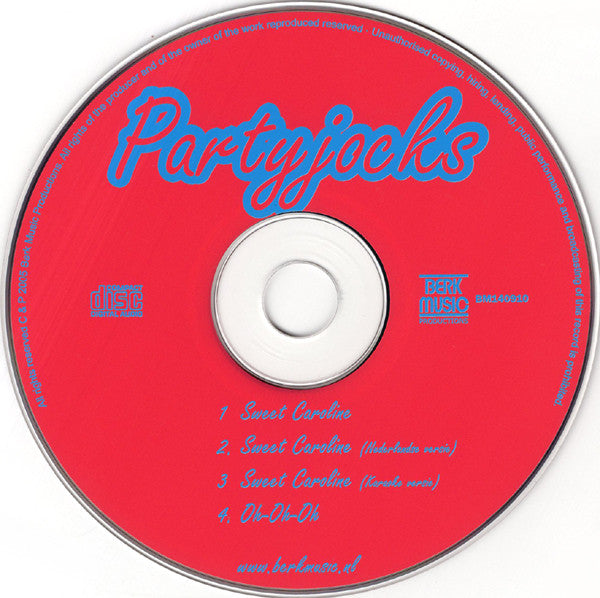 The Partyjocks : Sweet Caroline (CD, Single)