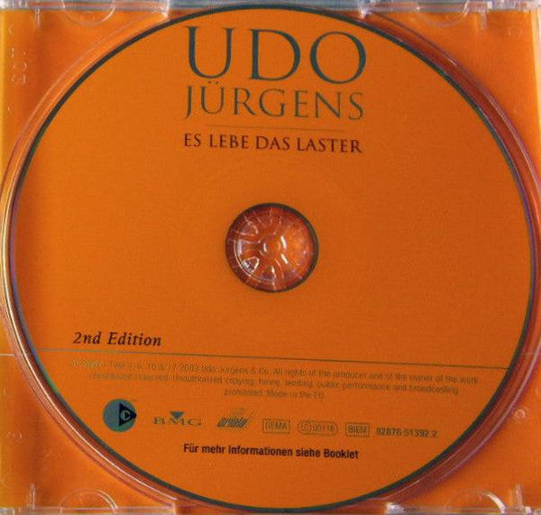 Udo Jürgens : Es Lebe Das Laster (2nd Edition) (CD, Album, Copy Prot.)