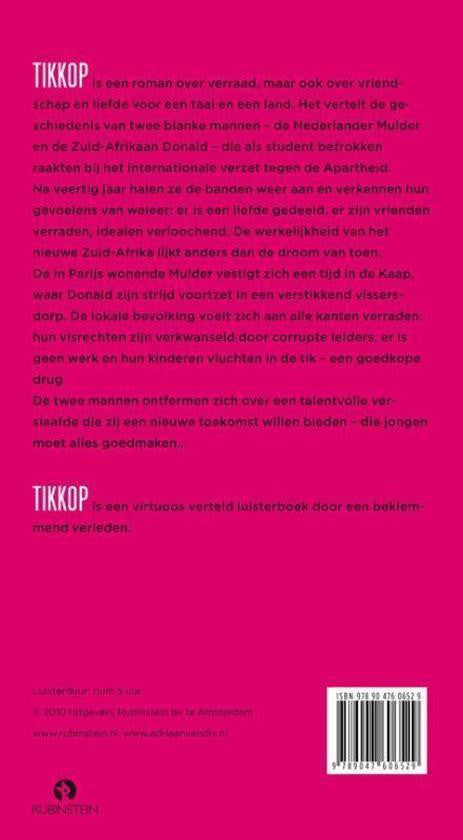 Adriaan van Dis : Tikkop (5xCD)