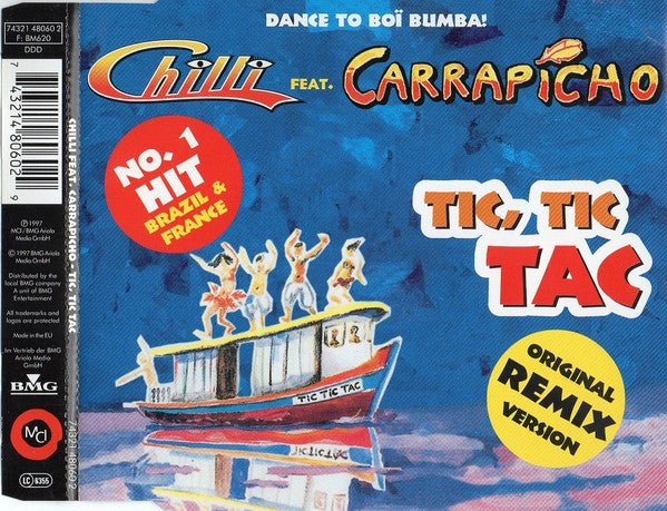 Chilli Feat. Carrapicho : Tic, Tic Tac (CD, Maxi)