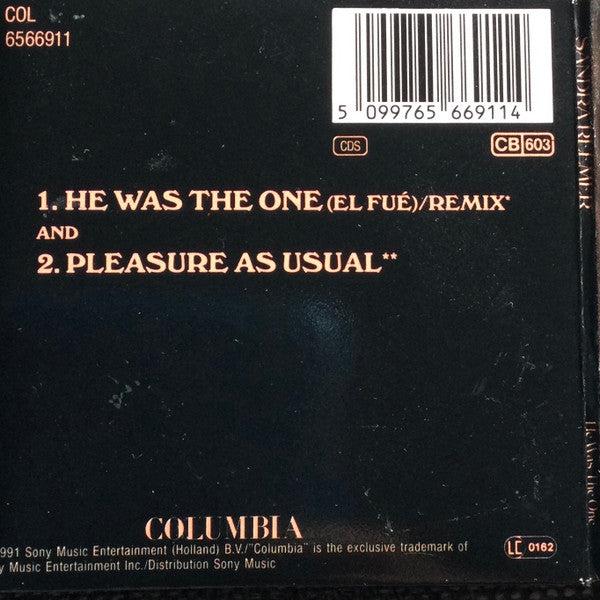 Sandra Reemer : He Was The One (CD, Mini)
