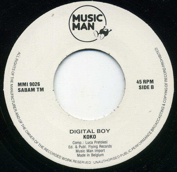 Digital Boy : Gimme A Fat Beat (Remix) (7")