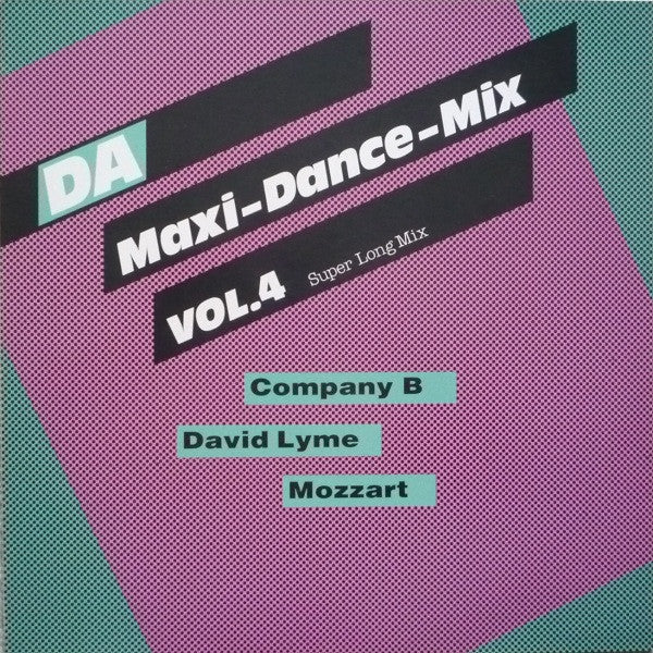 Various : DA Maxi-Dance-Mix Vol. 4 (LP, Comp, Mixed)