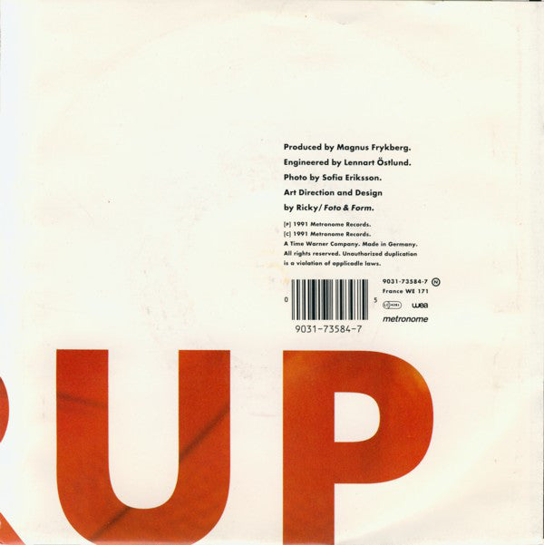 Orup : My Earth-Angel (7", Single)